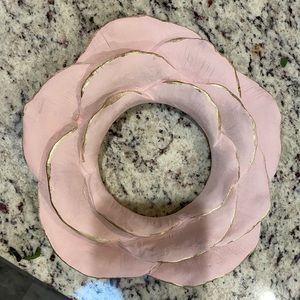 Flower frame with missing glass